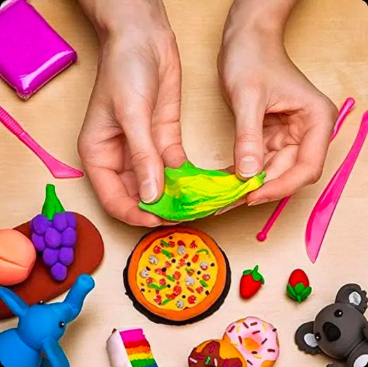 Air-Dry Light Clay! Itβs perfect for everything from stress-relief squishing to detailed DIY projects.