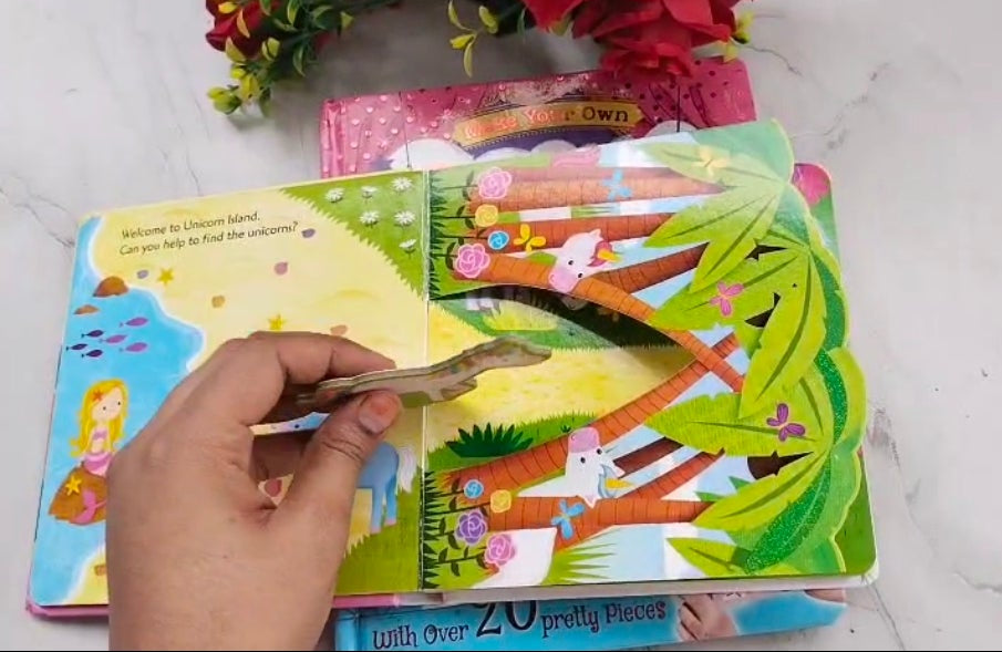 Unicorn Dance! Push and play π book