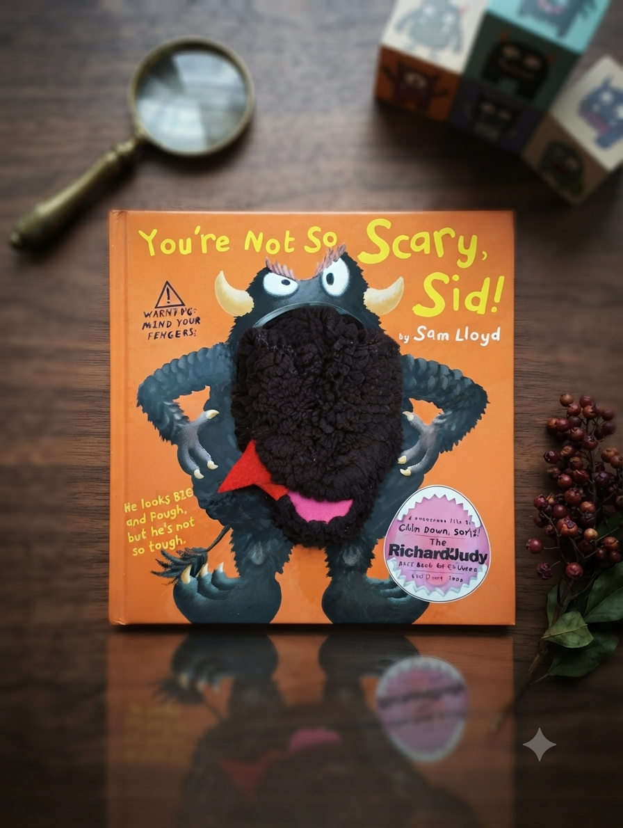 You're Not So Scary, Sid! by Sam Lloyd(Hand puppet book)