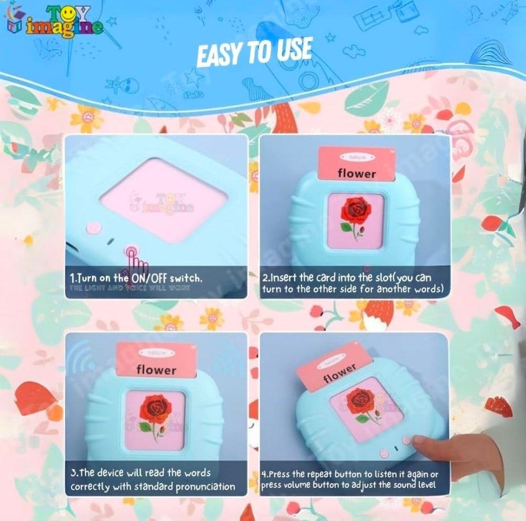 Talking Flash Cards Toy for Kids