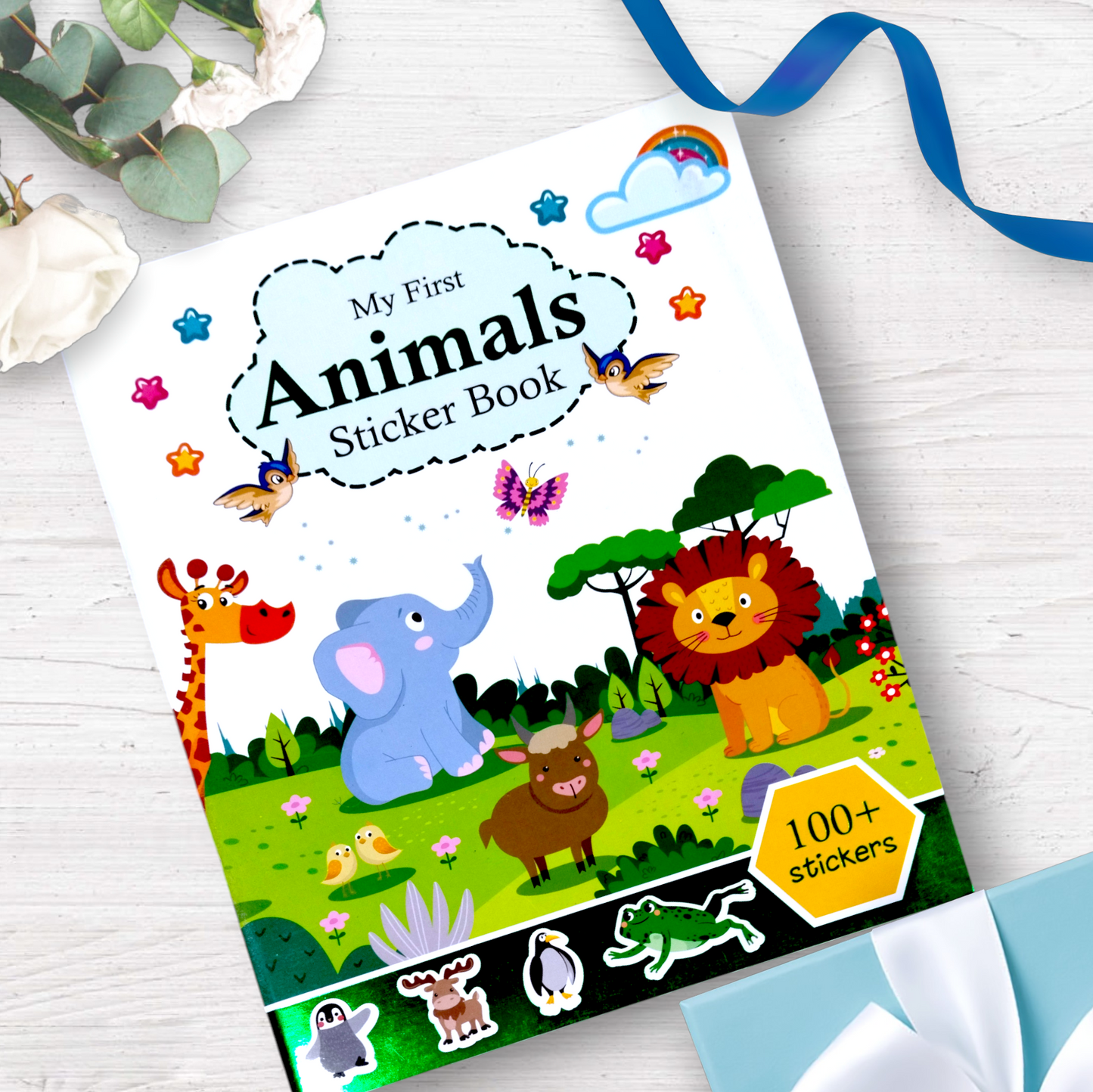 ๐ My First Animals โ Sticker Book (100+ Stickers)