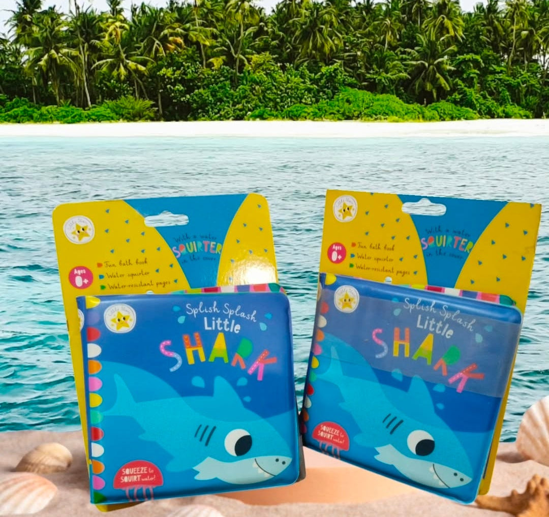 π¦ Splish Splash Little Shark β Bath Book