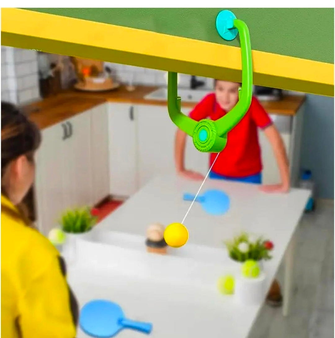 Kids hanging ping pong toy