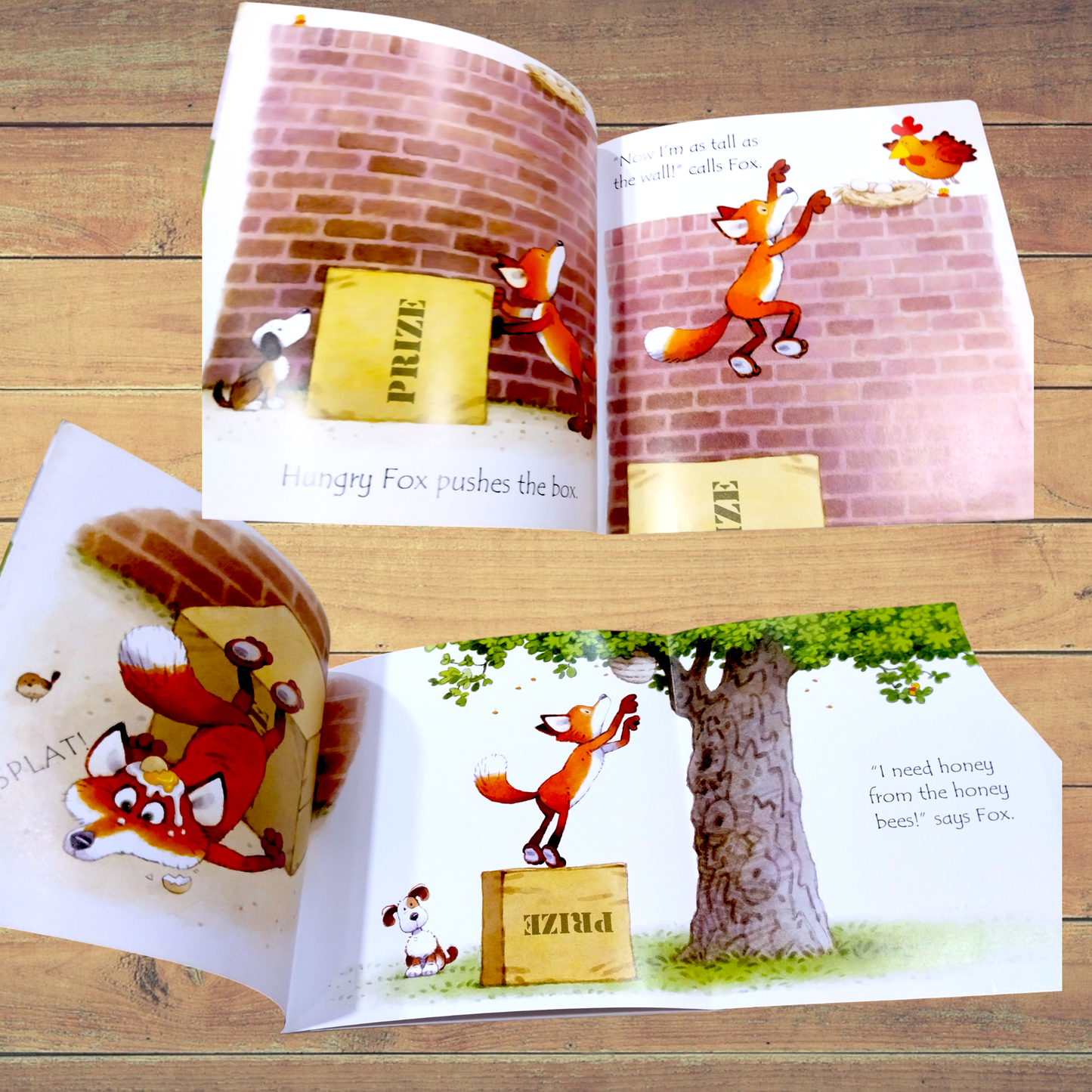 🦊 Usborne Phonics Readers: Fox on a Box