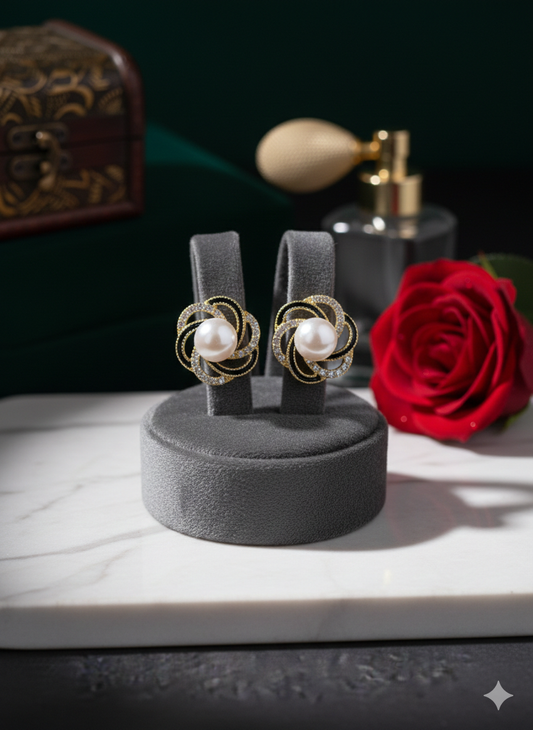 Pearl Statement Earrings
