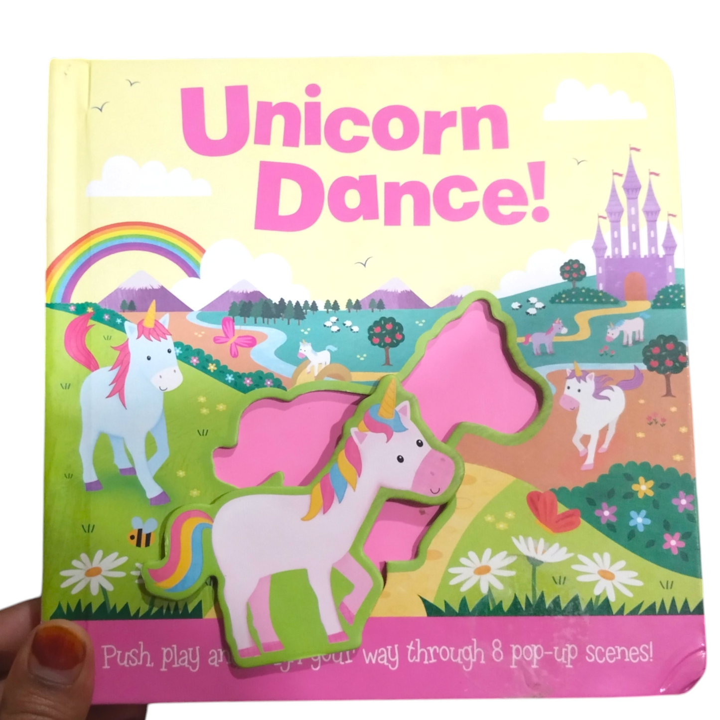 🦄 Unicorn Dance! Push and play book 📚