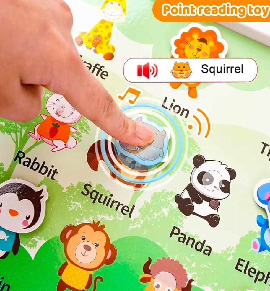DIY point reading toy