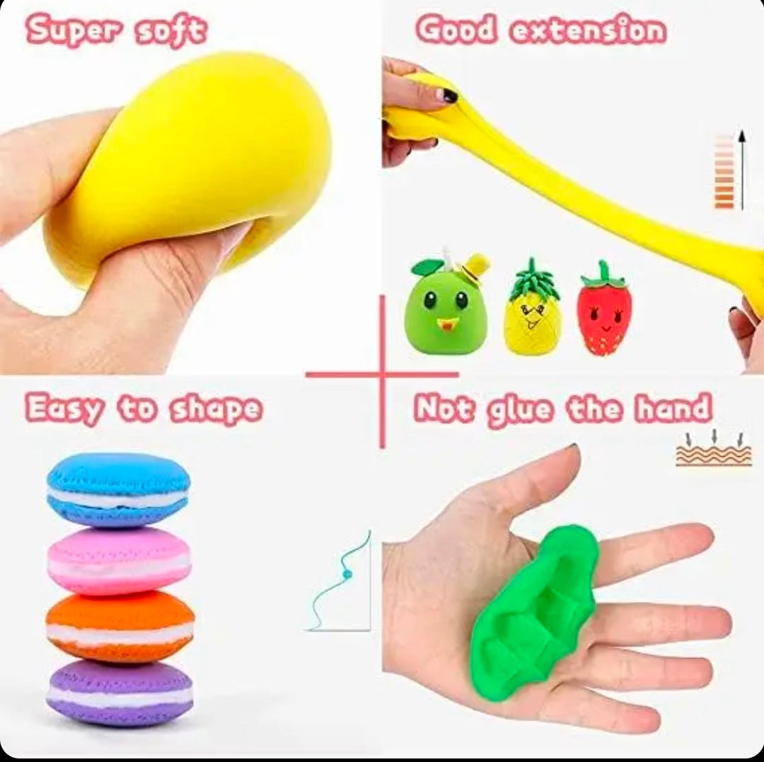 Air-Dry Light Clay! It’s perfect for everything from stress-relief squishing to detailed DIY projects.