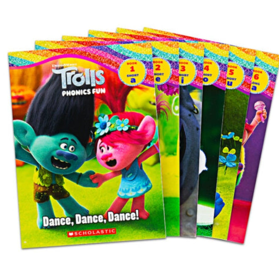 📚 Trolls Phonics Fun – Early Reading Set