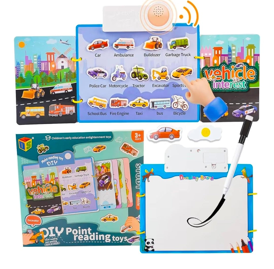 DIY point reading toy