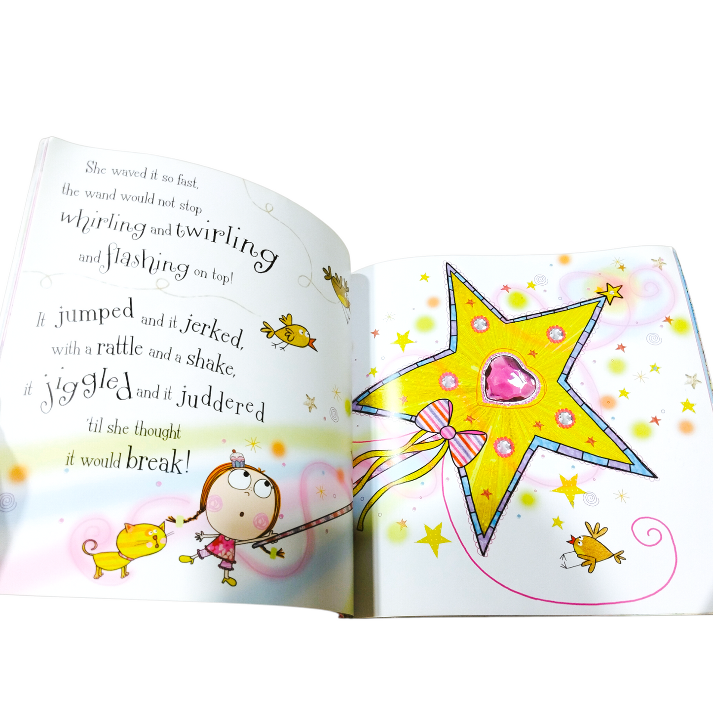 🧁 Camilla the Cupcake Fairy glitter Book 📖