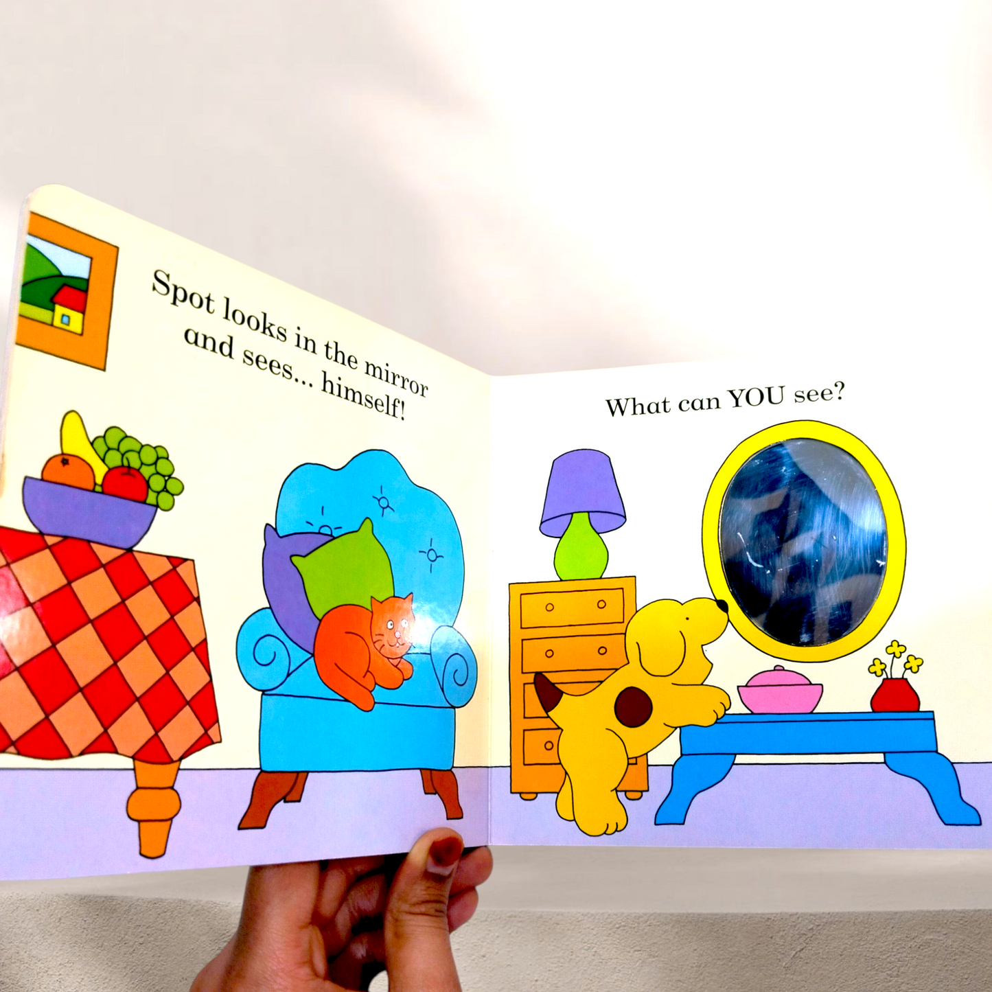 🌈 What Can You See, Spot? – by Eric Hill