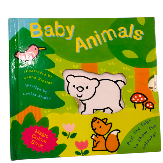 🐻 Baby Animals – Magic Colour Book