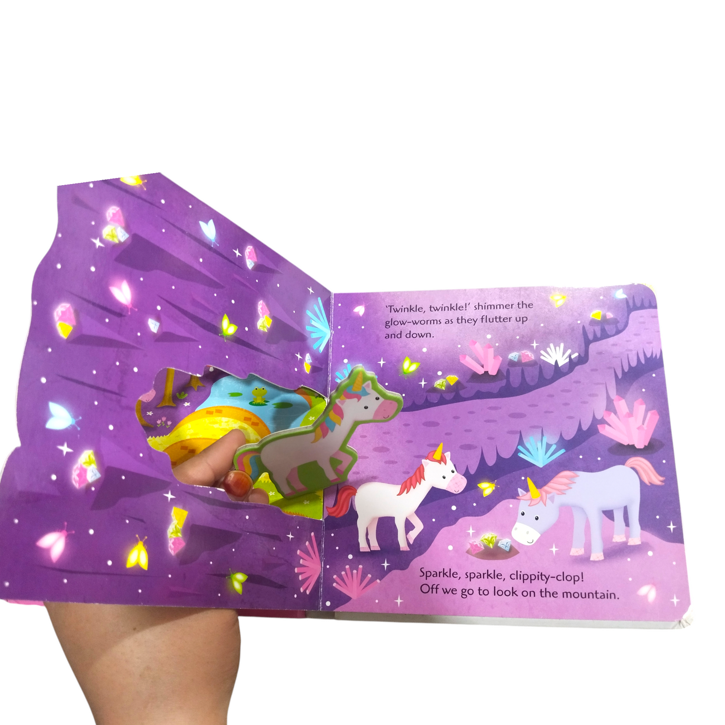 🦄 Unicorn Dance! Push and play book 📚