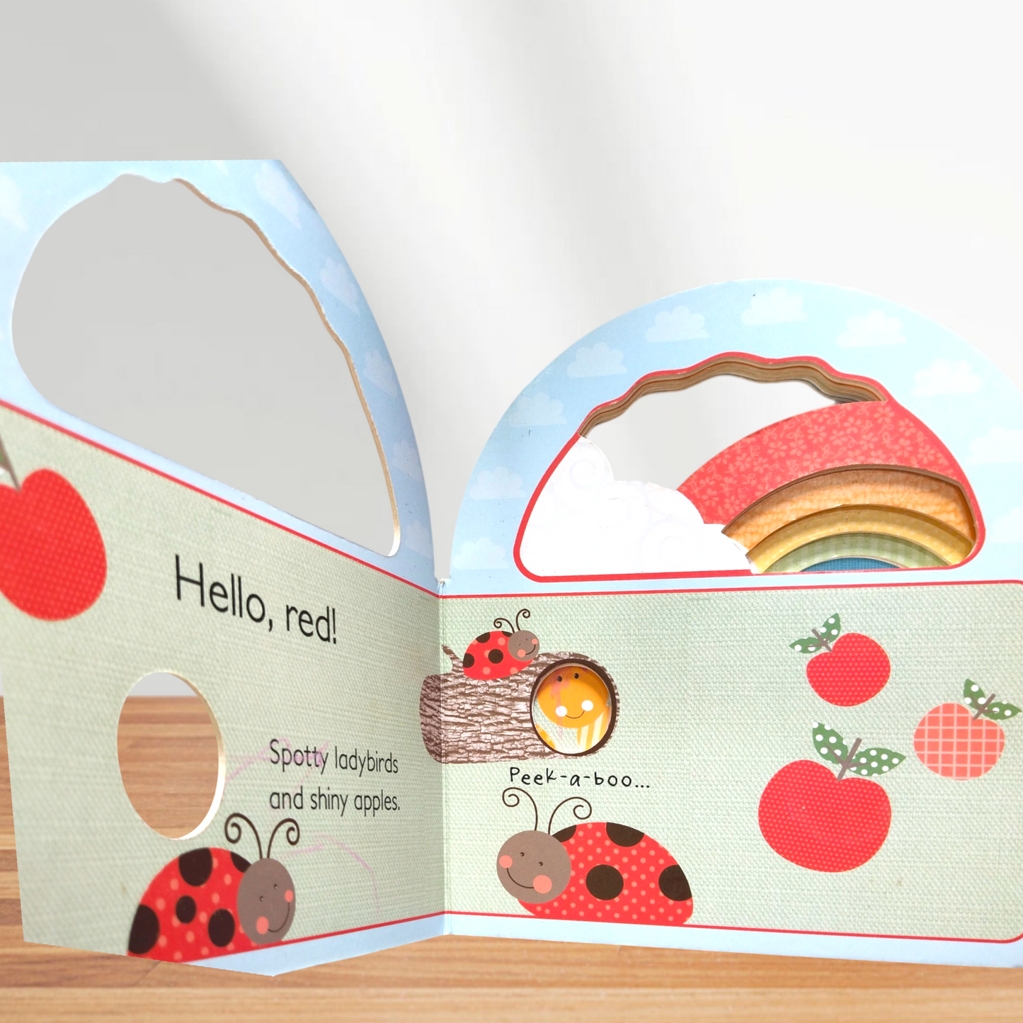 Peek-a-Boo 🌈 Rainbow Book