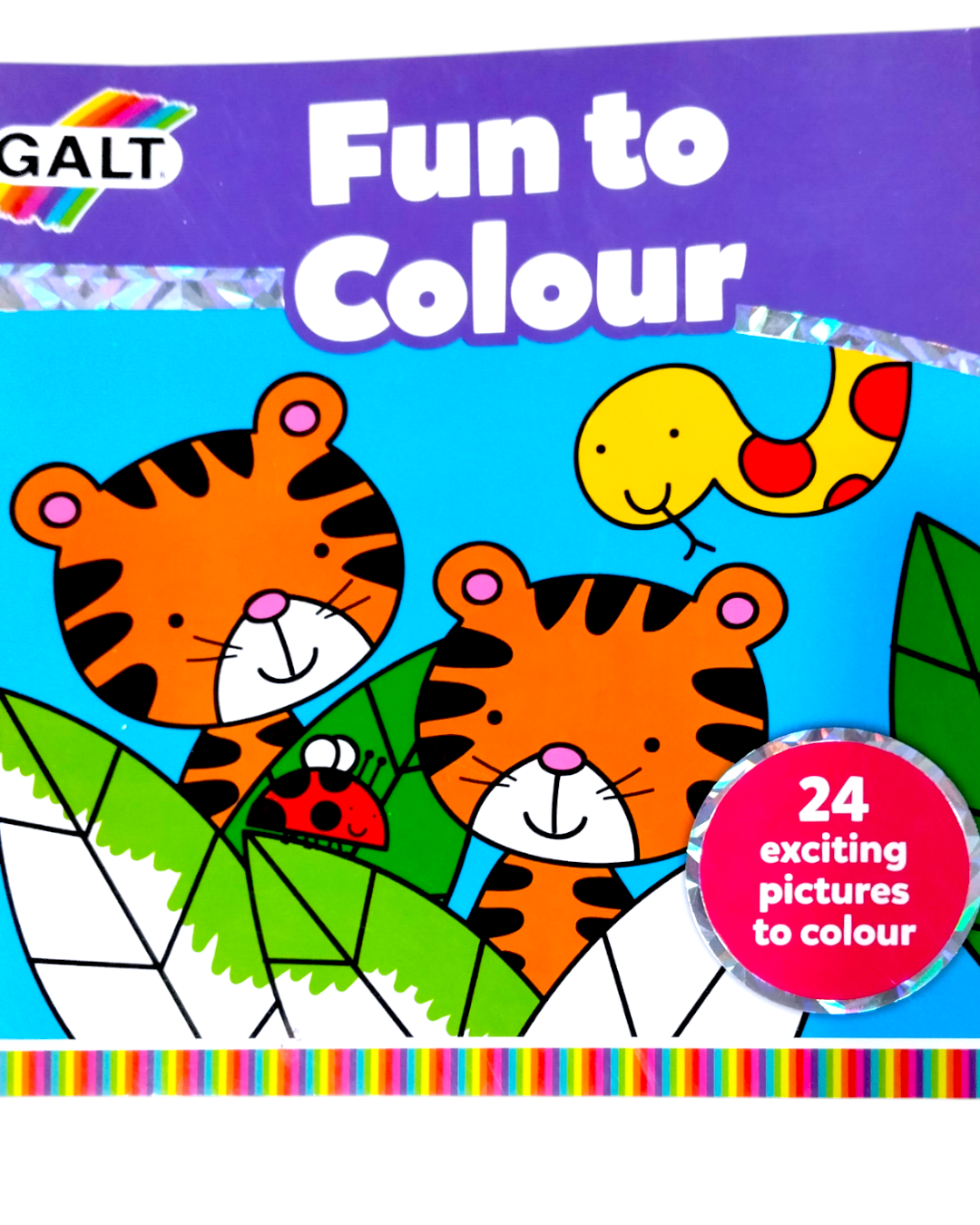 🎨🖍️ Fun to Colour -24 exciting pictures to colour