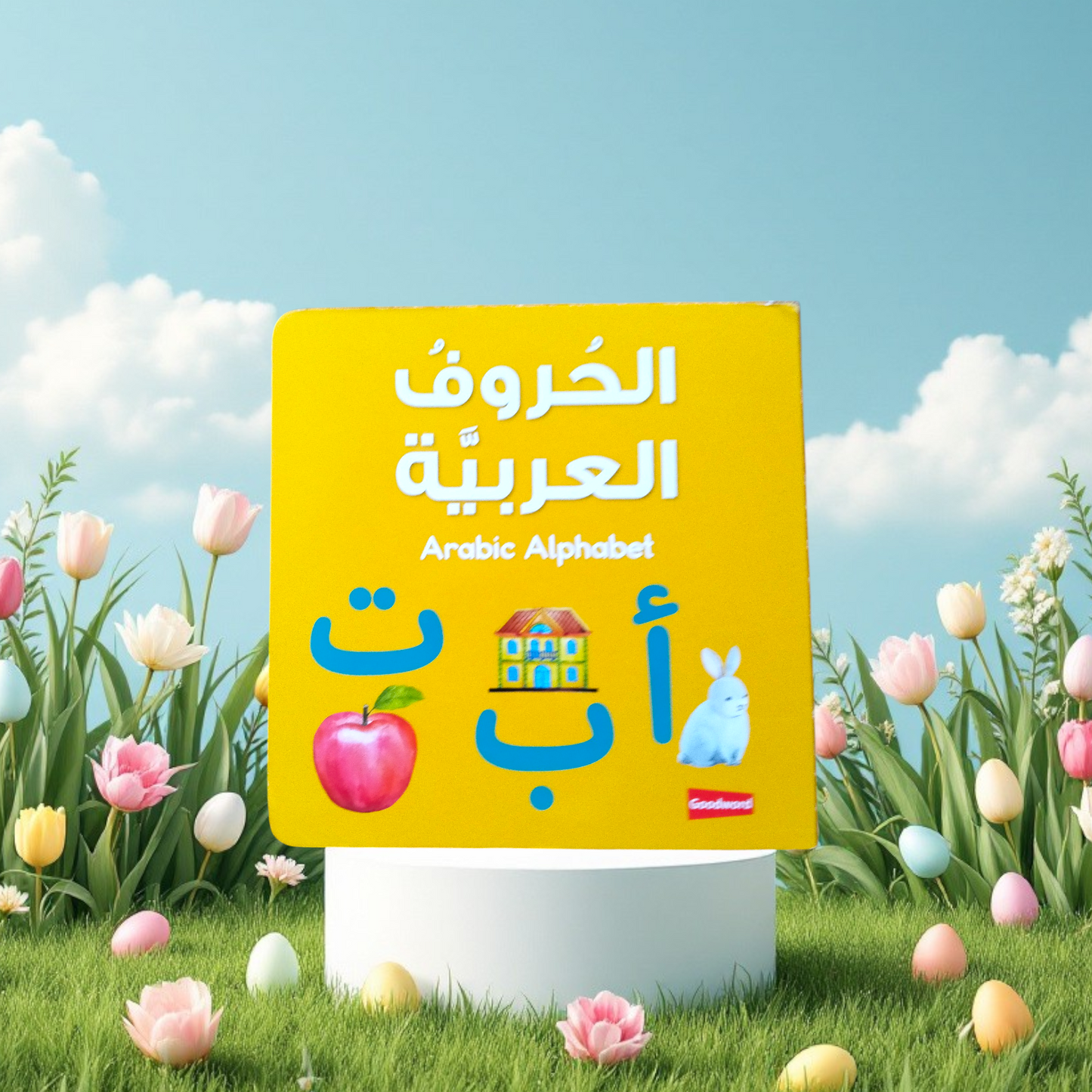 Arabic Alphabet Board book 📖
