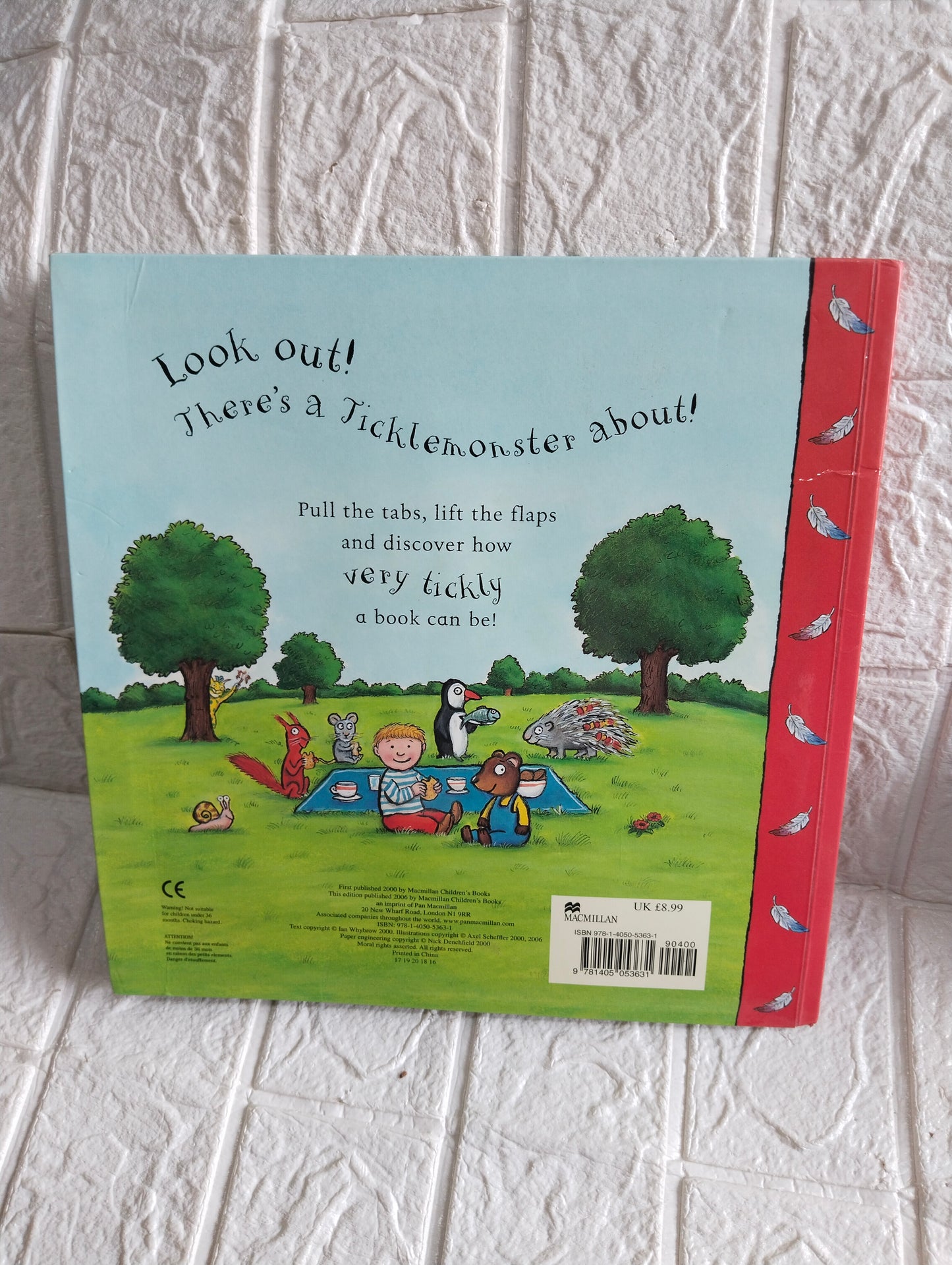 The Tickle Book by Gruffalo